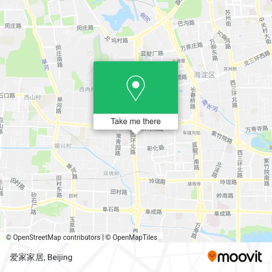 爱家家居 map