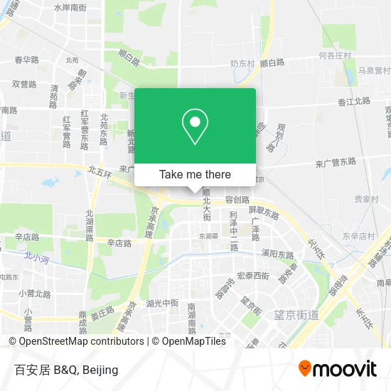 百安居 B&Q map