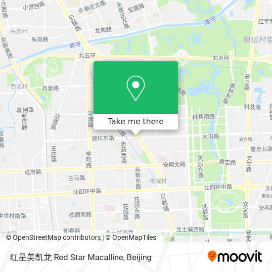 红星美凯龙 Red Star Macalline map