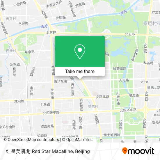 红星美凯龙 Red Star Macalline map