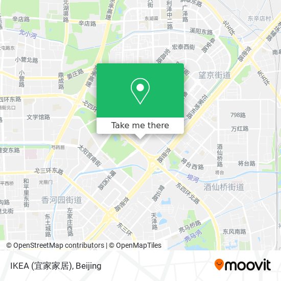 IKEA (宜家家居) map