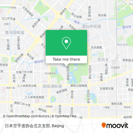 日本空手道协会北京支部 map