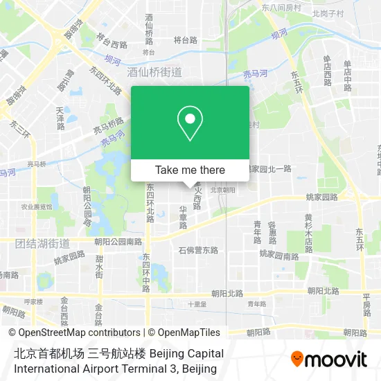 北京首都机场 三号航站楼 Beijing Capital International Airport Terminal 3 map
