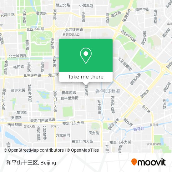 和平街十三区 map
