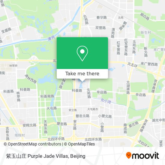 紫玉山庄 Purple Jade Villas map