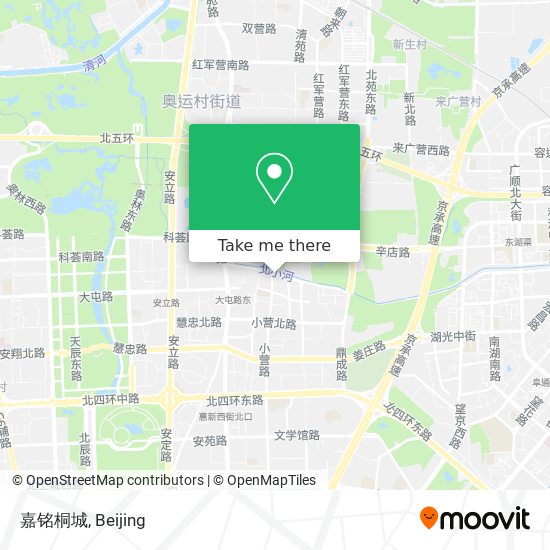 嘉铭桐城 map
