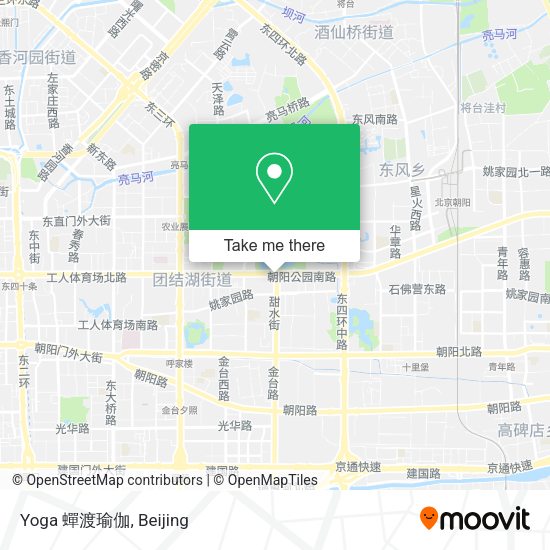 Yoga 蟬渡瑜伽 map