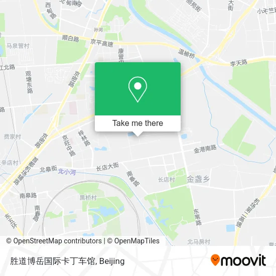 胜道博岳国际卡丁车馆 map
