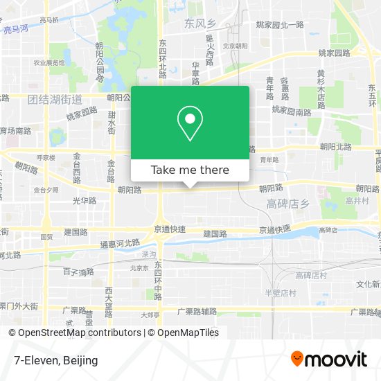 7-Eleven map