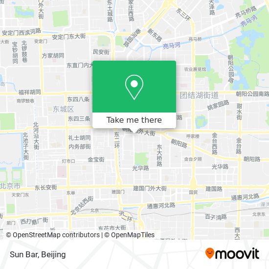 Sun Bar map