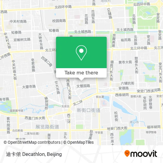 迪卡侬 Decathlon map
