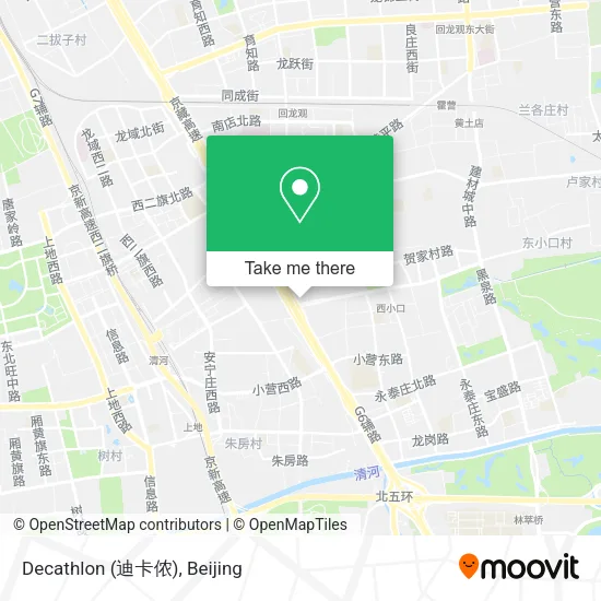 Decathlon (迪卡侬) map
