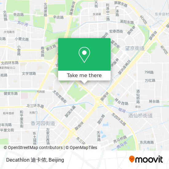Decathlon 迪卡侬 map