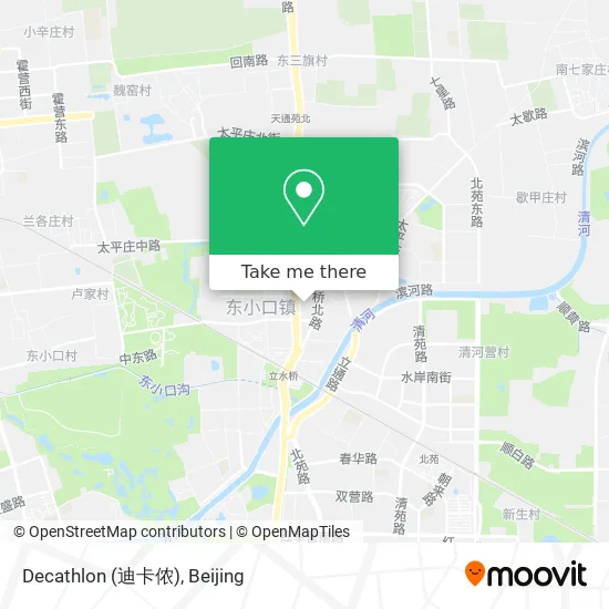 Decathlon (迪卡侬) map