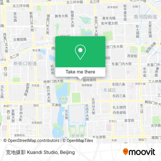 宽地摄影 Kuandi Studio map