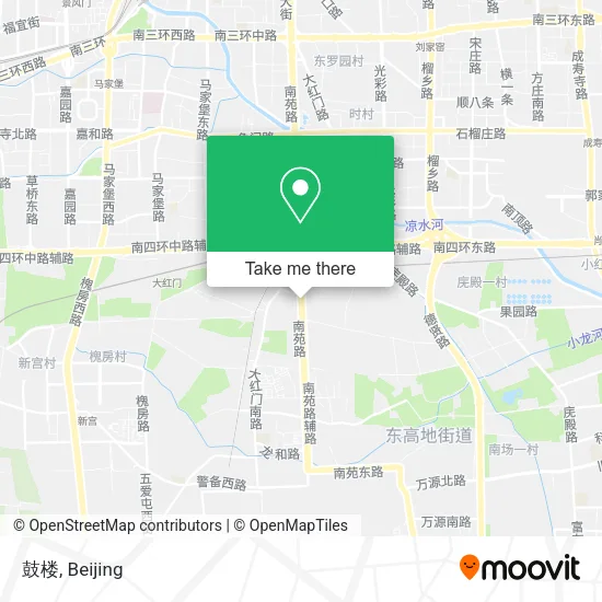 鼓楼 map