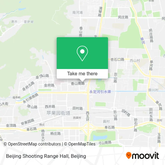 Beijing Shooting Range Hall map