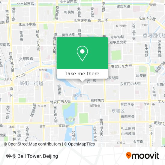 钟楼 Bell Tower map