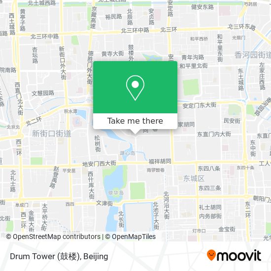 Drum Tower (鼓楼) map