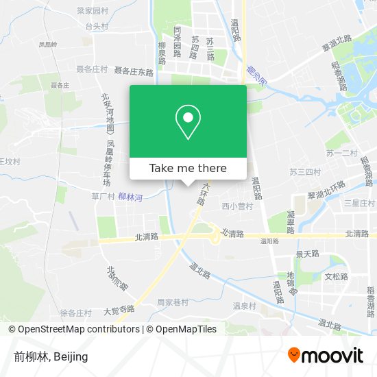 前柳林 map