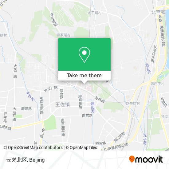 云岗北区 map