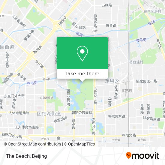 The Beach map