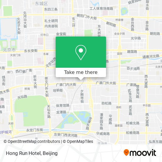 Hong Run Hotel map