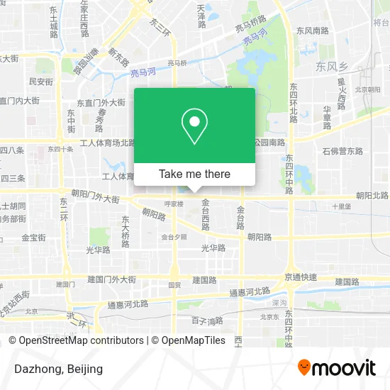 Dazhong map