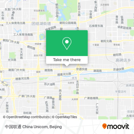 中国联通 China Unicom map