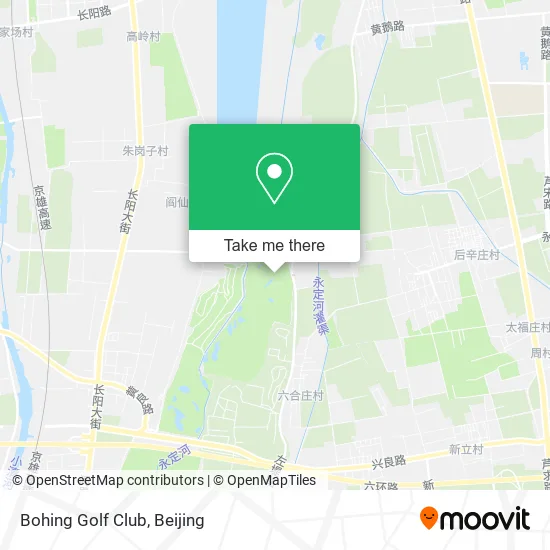 Bohing Golf Club map