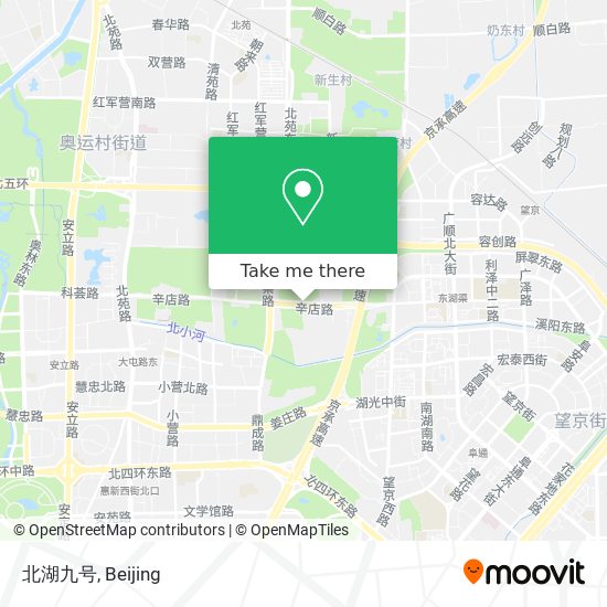 北湖九号 map