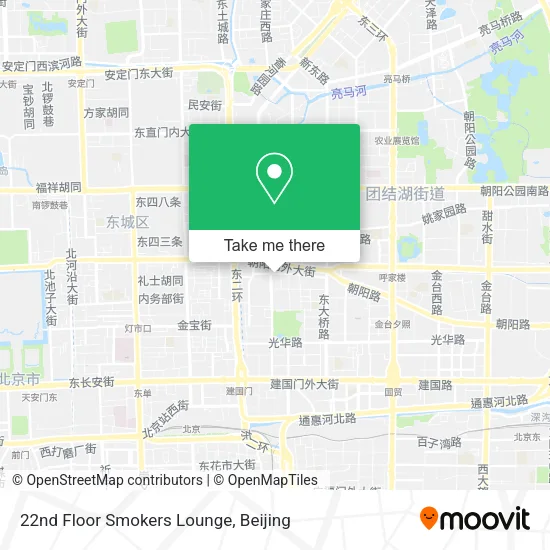 22nd Floor Smokers Lounge map