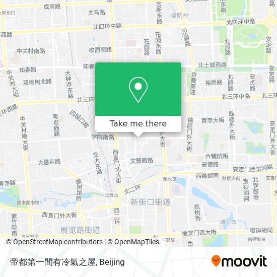 帝都第一間有冷氣之屋 map
