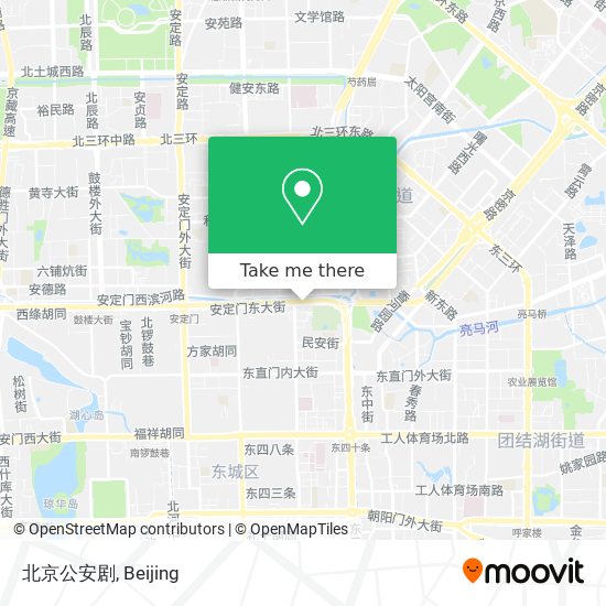 北京公安剧 map