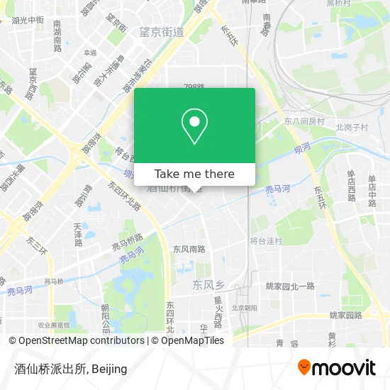 酒仙桥派出所 map