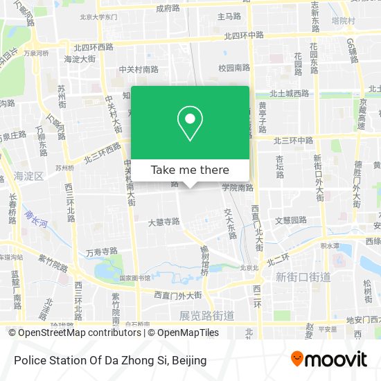 Police Station Of Da Zhong Si map