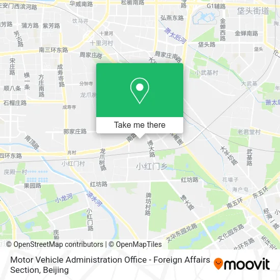 Motor Vehicle Administration Office - Foreign Affairs Section map