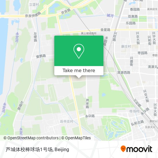 芦城体校棒球场1号场 map
