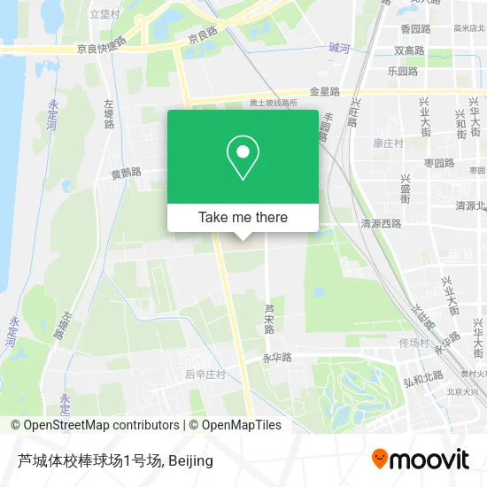 芦城体校棒球场1号场 map