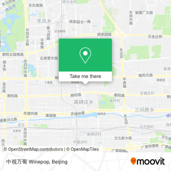 中视万葡 Winepop map