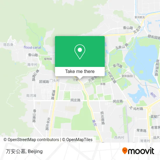 万安公墓 map