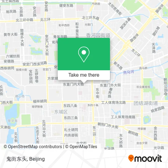 鬼街东头 map
