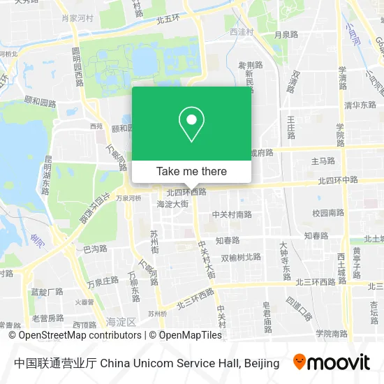 中国联通营业厅 China Unicom Service Hall map