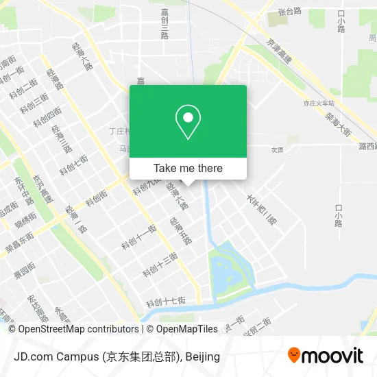 JD.com Campus (京东集团总部) map