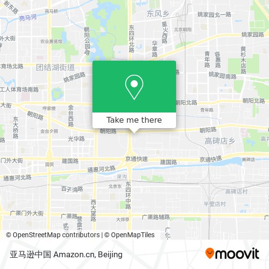 How To Get To 亚马逊中国amazon Cn In 八里庄街道by Bus Or Metro