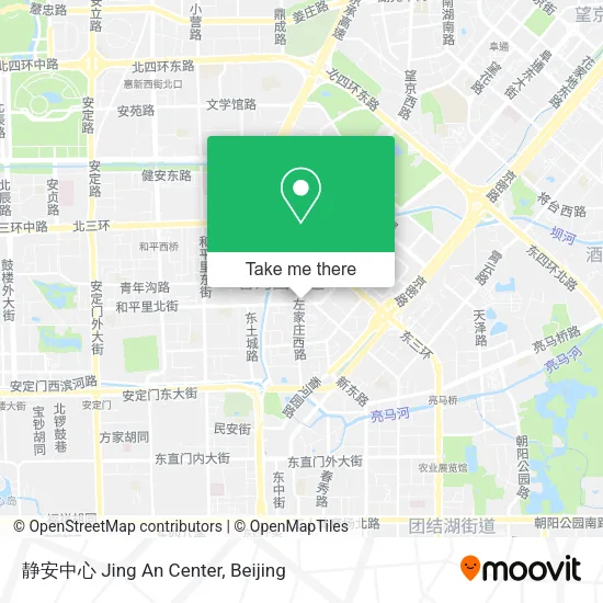 静安中心 Jing An Center map
