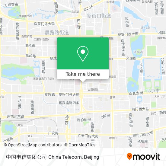中国电信集团公司 China Telecom map