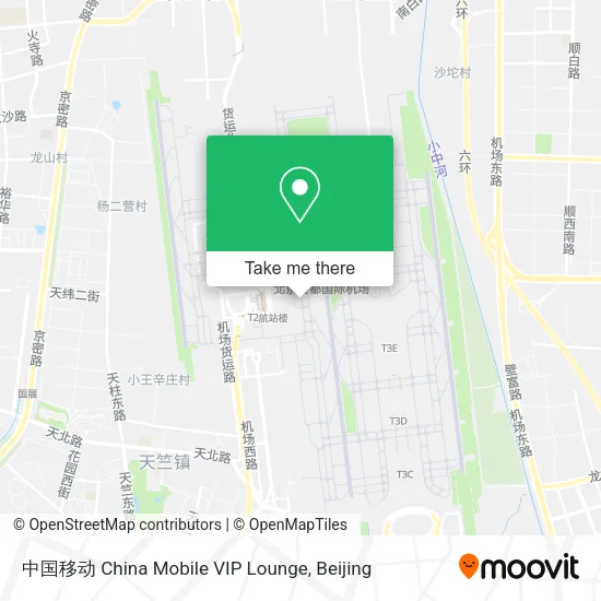 中国移动 China Mobile VIP Lounge map