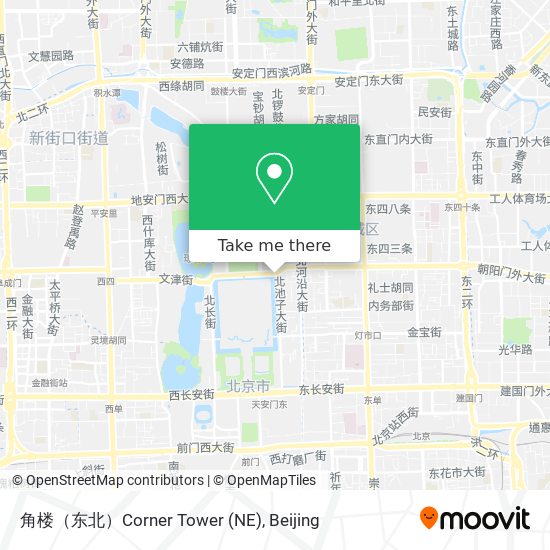 角楼（东北）Corner Tower (NE) map