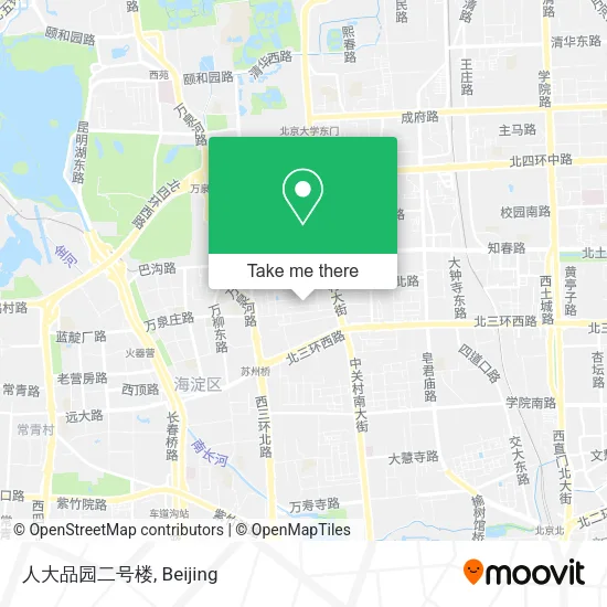 人大品园二号楼 map